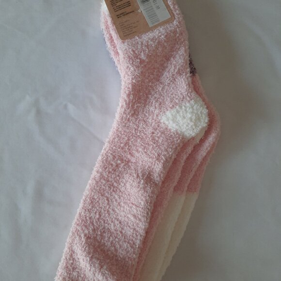BearPaw 4 Pairs of Cozy Crew Socks - Picture 3 of 5
